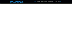 Desktop Screenshot of luclevesque.com